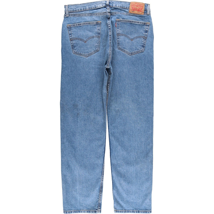 Levi's 505 REGULAR FIT tapered denim pants for men, size w36 unclear blue type Vintage Second Hand