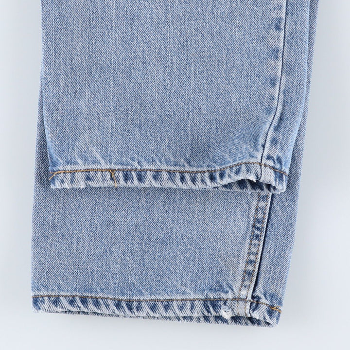 Levi's 505 REGULAR FIT tapered denim pants for men, size w33 cotton blue type Vintage Second Hand