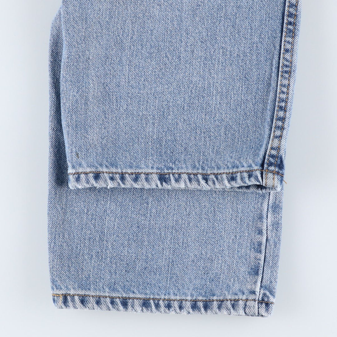 Levi's 505 REGULAR FIT tapered denim pants for men, size w33 cotton blue type Vintage Second Hand