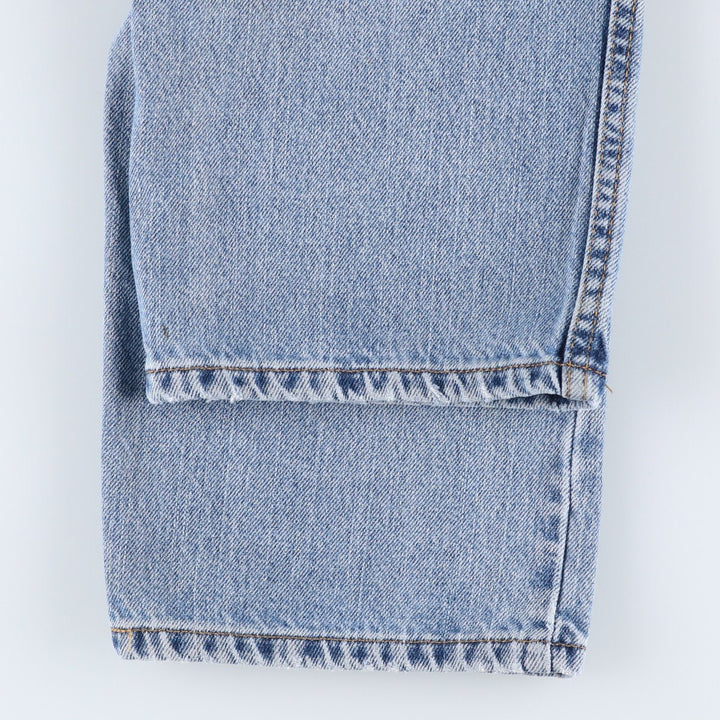 Levi's 505 REGULAR FIT tapered denim pants for men, size w33 cotton blue type Vintage Second Hand