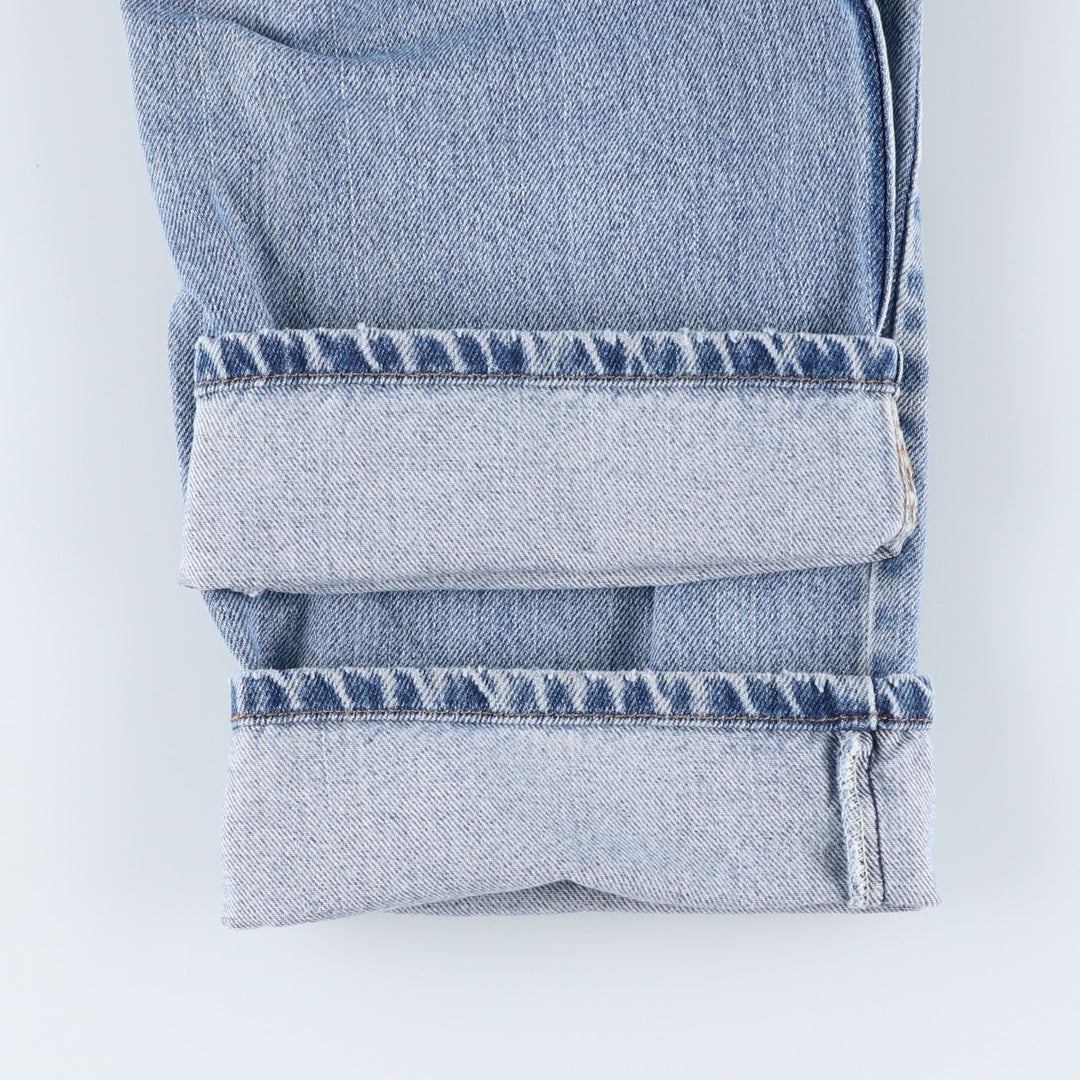 Levi's 505 REGULAR FIT tapered denim pants for men, size w33 cotton blue type Vintage Second Hand