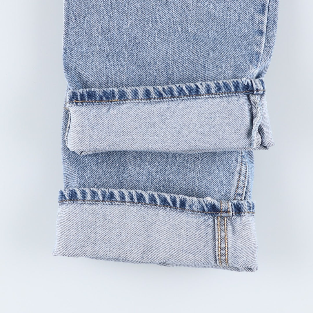 Levi's 505 REGULAR FIT tapered denim pants for men, size w33 cotton blue type Vintage Second Hand