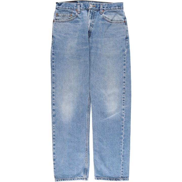 2000'S Levi's 00505-4891 Regular Fit Straight Leg Tapered Denim Pants, Men's Size W31 cotton blue type Vintage Second Hand