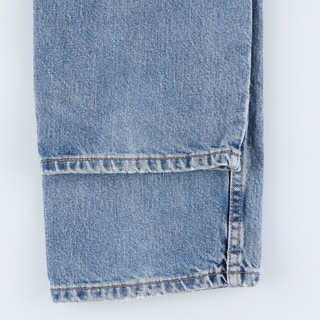 2000'S Levi's 00505-4891 Regular Fit Straight Leg Tapered Denim Pants, Men's Size W31 cotton blue type Vintage Second Hand