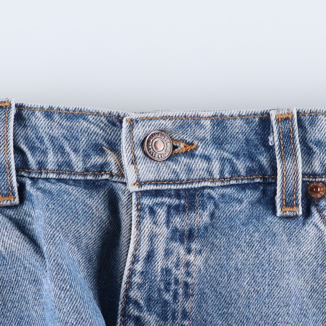 90'S Levi's 40505-0214 Orange Tab Tapered Denim Pants, Men's, Size 34 (Vintage) cotton blue type Vintage Second Hand