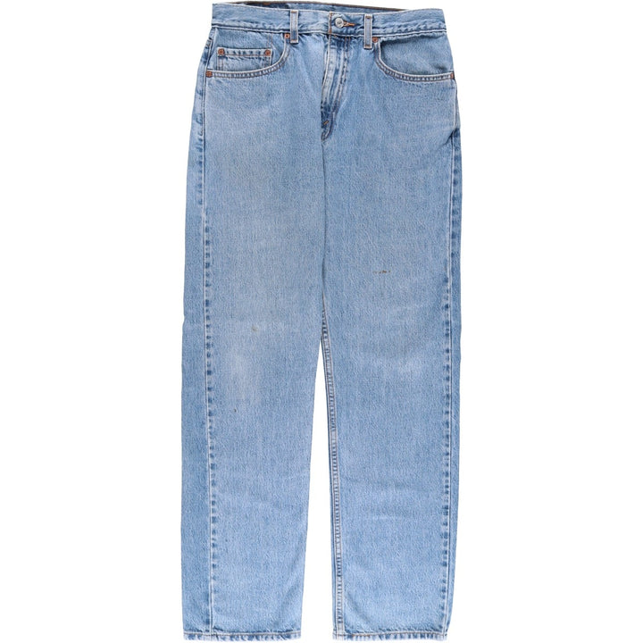 2000'S Levi's 00505-4891 Regular Fit Straight Leg Tapered Denim Pants, Men's Size W31 cotton blue type Vintage Second Hand