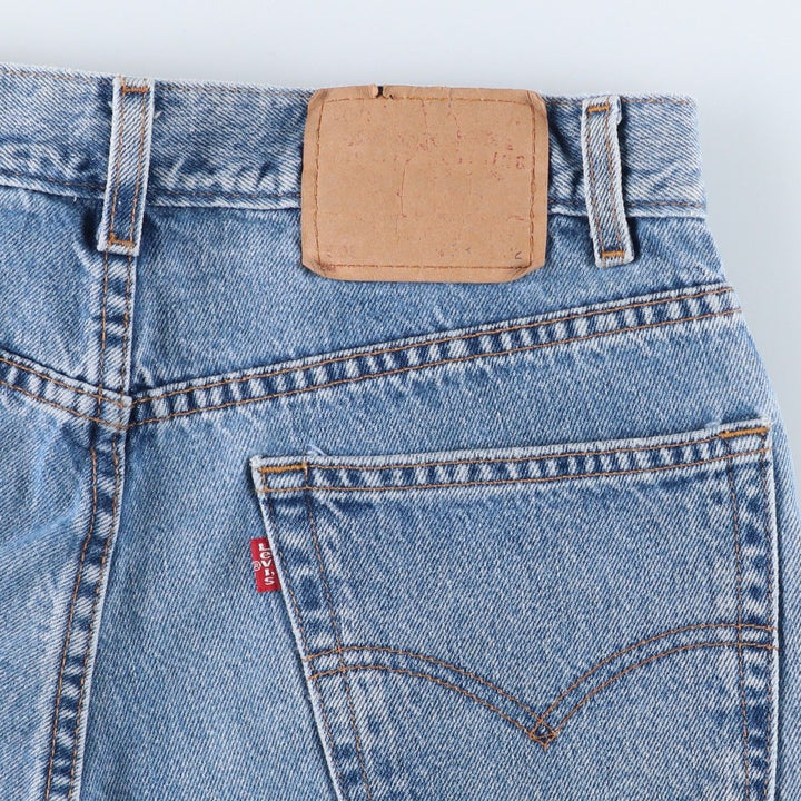 2000'S Levi's 00505-4891 Regular Fit Straight Leg Tapered Denim Pants, Men's Size W31 cotton blue type Vintage Second Hand