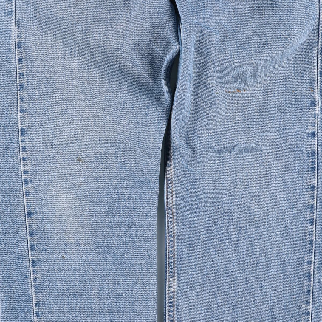 2000'S Levi's 00505-4891 Regular Fit Straight Leg Tapered Denim Pants, Men's Size W31 cotton blue type Vintage Second Hand