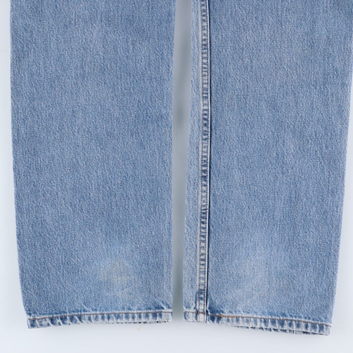 2000'S Levi's 00505-4891 Regular Fit Straight Leg Tapered Denim Pants, Men's Size W31 cotton blue type Vintage Second Hand