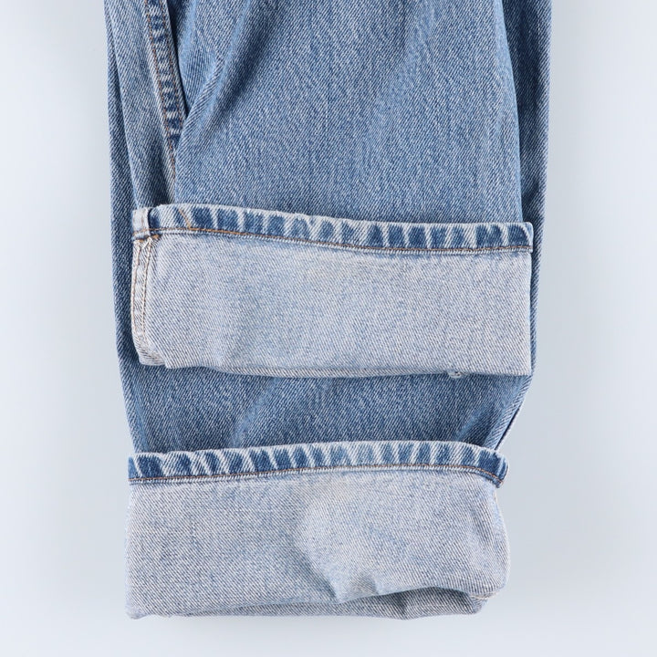 2000'S Levi's 00505-4891 Regular Fit Straight Leg Tapered Denim Pants, Men's Size W31 cotton blue type Vintage Second Hand