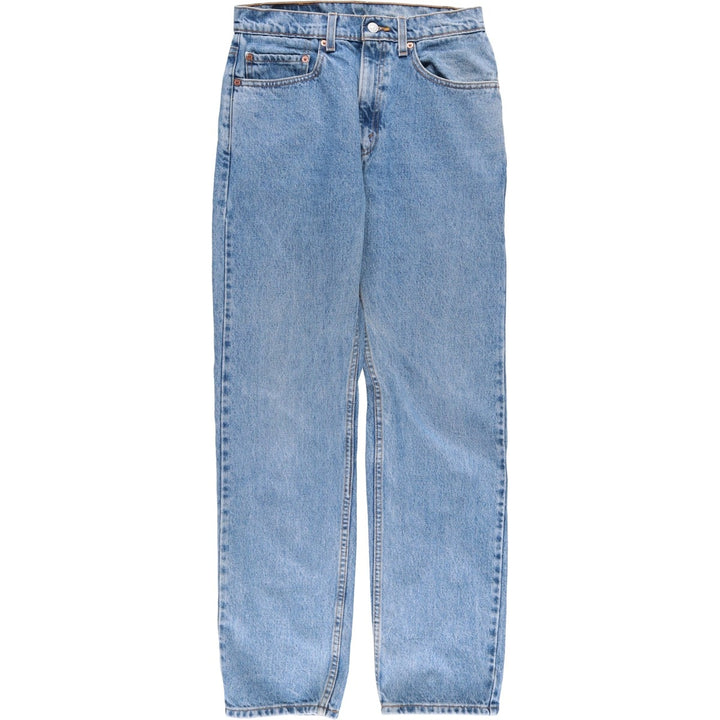 90'S Levi's 00505-4891 Regular Fit Straight Leg Tapered Denim Pants, Men's, Size W29, Vintage cotton blue type Vintage Second Hand