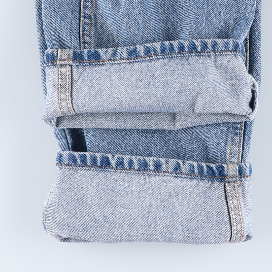 90'S Levi's 00505-4891 Regular Fit Straight Leg Tapered Denim Pants, Men's, Size W29, Vintage cotton blue type Vintage Second Hand