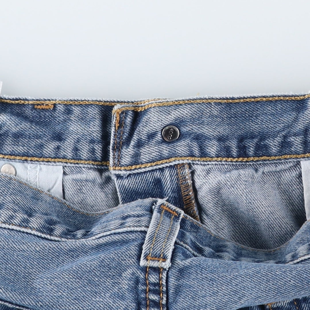 Levi's 505 REGULAR FIT tapered denim pants for men, size w36 cotton blue type Vintage Second Hand