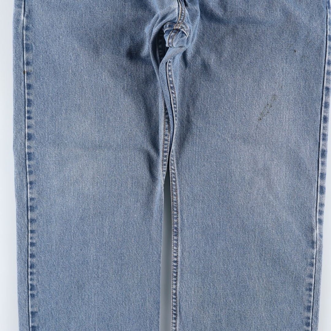 Levi's 505 REGULAR FIT tapered denim pants for men, size w36 cotton blue type Vintage Second Hand