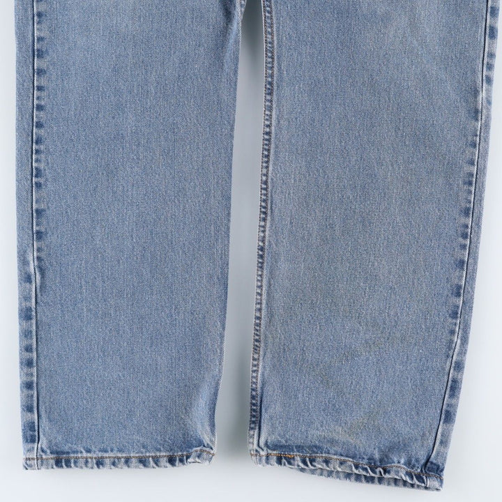 Levi's 505 REGULAR FIT tapered denim pants for men, size w36 cotton blue type Vintage Second Hand