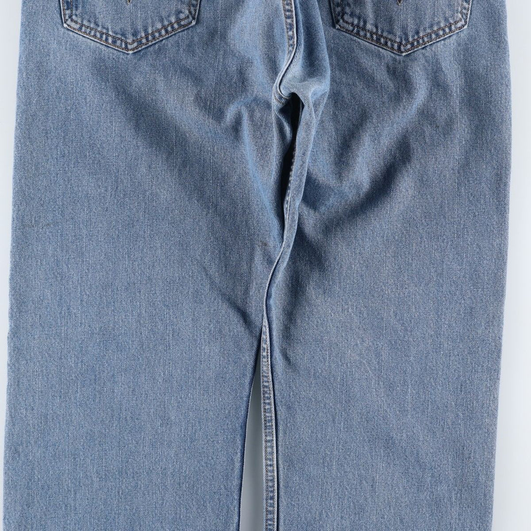Levi's 505 REGULAR FIT tapered denim pants for men, size w36 cotton blue type Vintage Second Hand