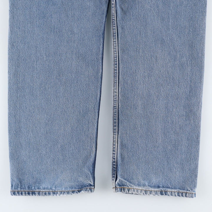 Levi's 505 REGULAR FIT tapered denim pants for men, size w36 cotton blue type Vintage Second Hand