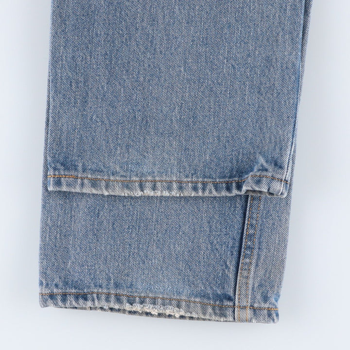 Levi's 505 REGULAR FIT tapered denim pants for men, size w36 cotton blue type Vintage Second Hand
