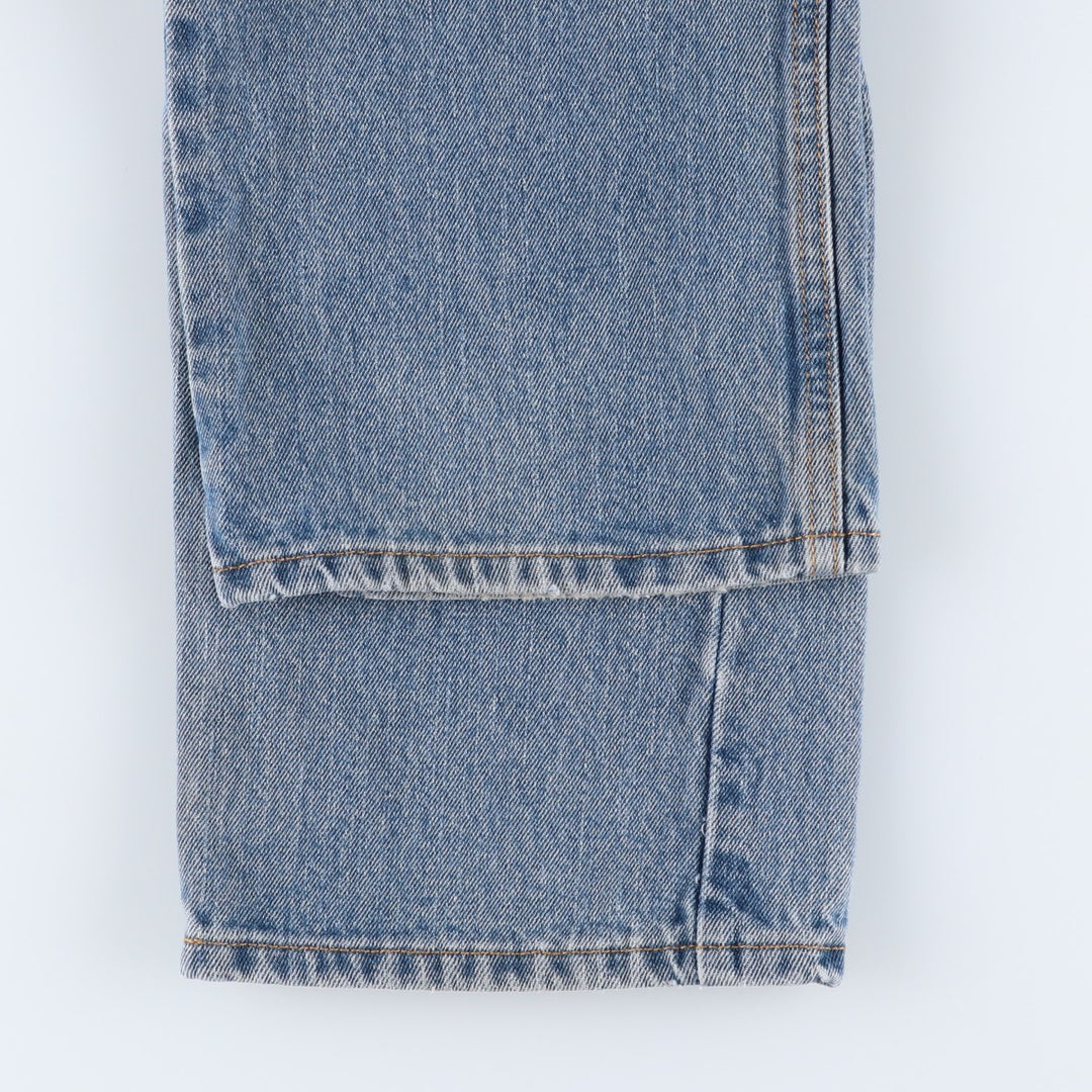 Levi's 505 REGULAR FIT tapered denim pants for men, size w36 cotton blue type Vintage Second Hand