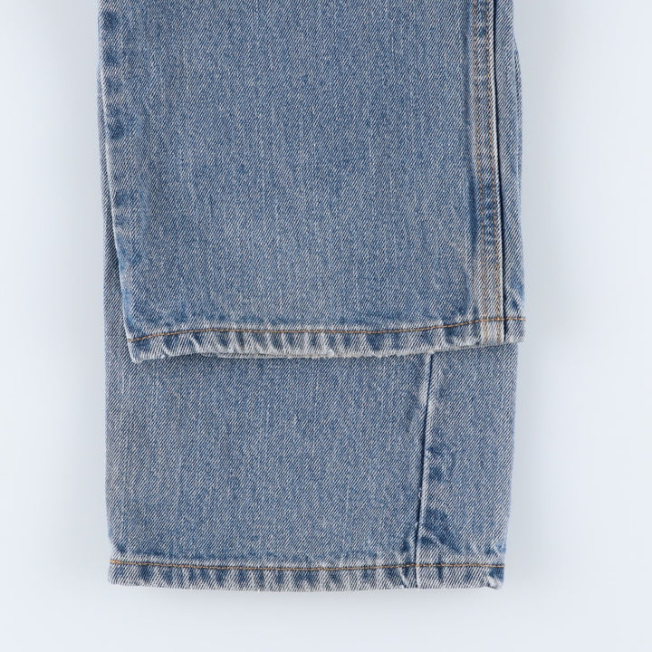 Levi's 505 REGULAR FIT tapered denim pants for men, size w36 cotton blue type Vintage Second Hand