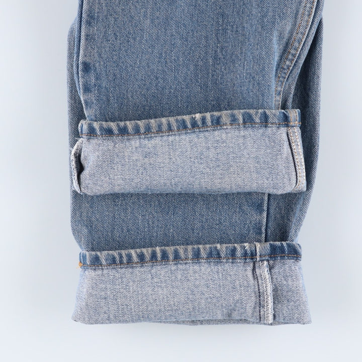 Levi's 505 REGULAR FIT tapered denim pants for men, size w36 cotton blue type Vintage Second Hand