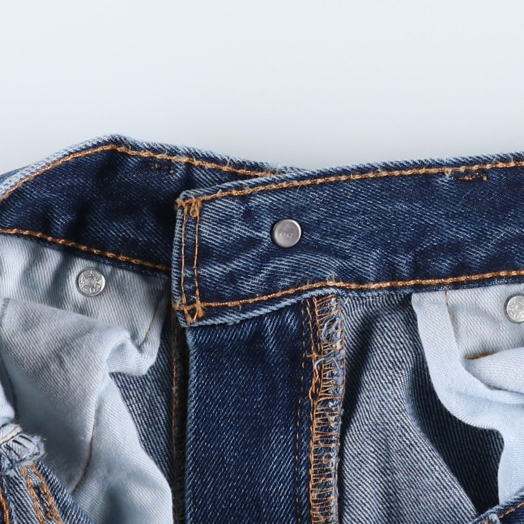 Levi's 505-4886 Straight Denim Pants, Men's, Size W35 unclear blue type Vintage Second Hand