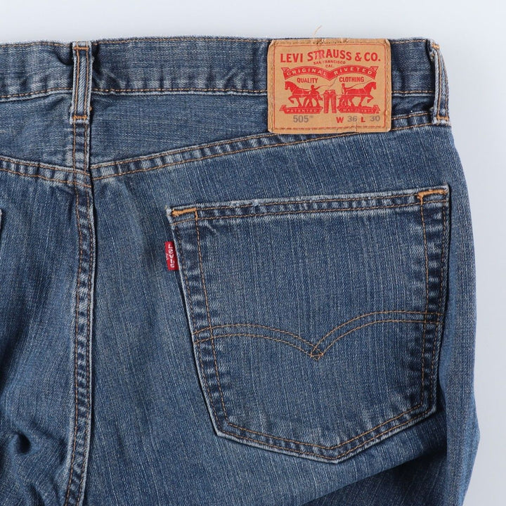 Levi's 505-2765 Tapered Denim Pants, Men's, Size W37 cotton blue type Vintage Second Hand