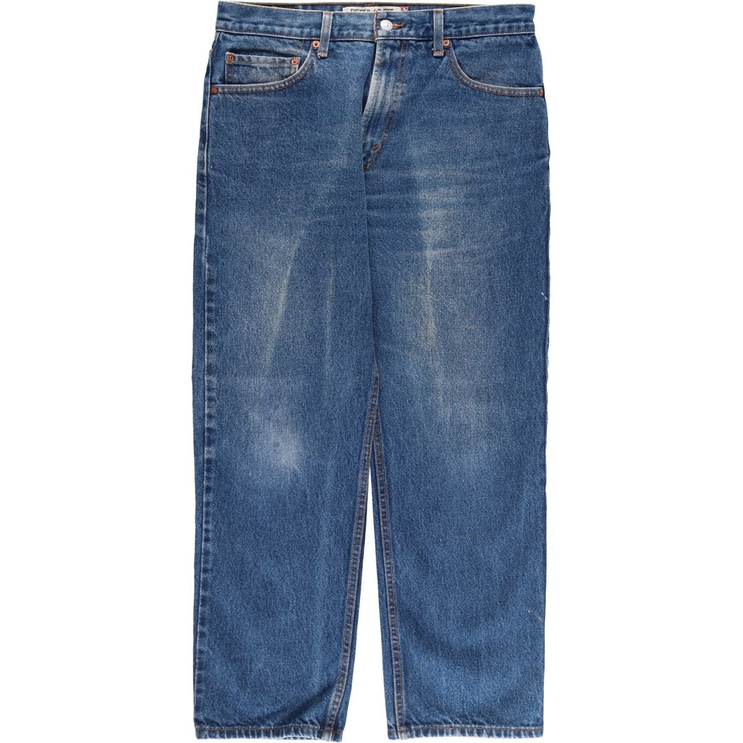 Levi's 505 REGULAR FIT tapered denim pants for men, size w33 cotton blue type Vintage Second Hand