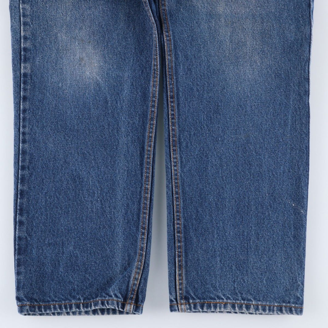 Levi's 505 REGULAR FIT tapered denim pants for men, size w33 cotton blue type Vintage Second Hand