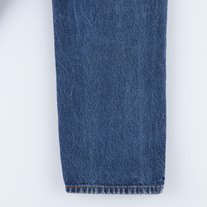 Levi's 505 REGULAR FIT tapered denim pants for men, size w33 cotton blue type Vintage Second Hand