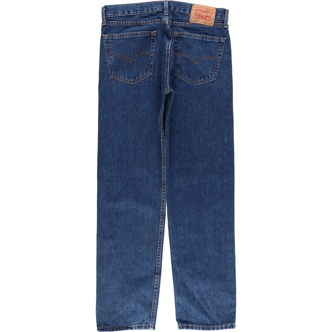 Levi's 505-4886 Straight Denim Pants, Men's, Size W34 cotton blue type Vintage Second Hand