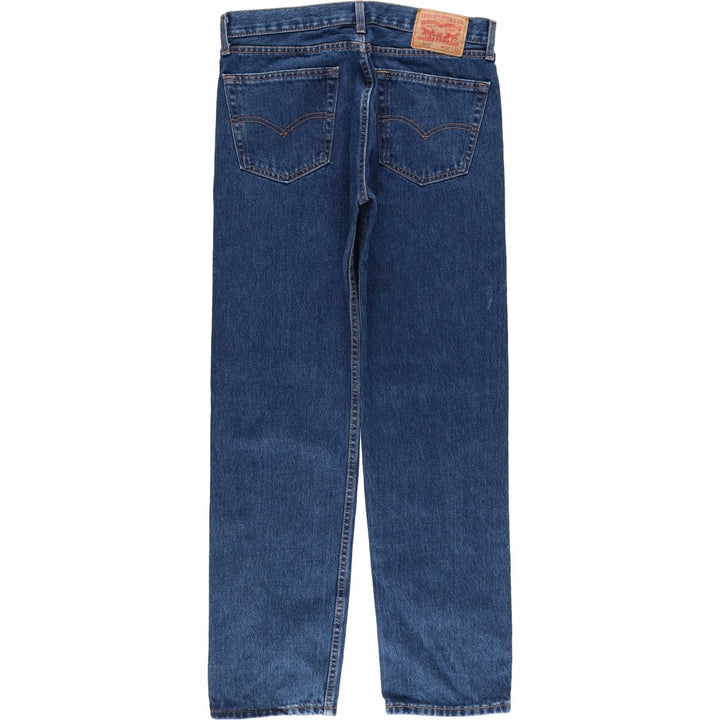 Levi's 505-4886 Straight Denim Pants, Men's, Size W34 cotton blue type Vintage Second Hand