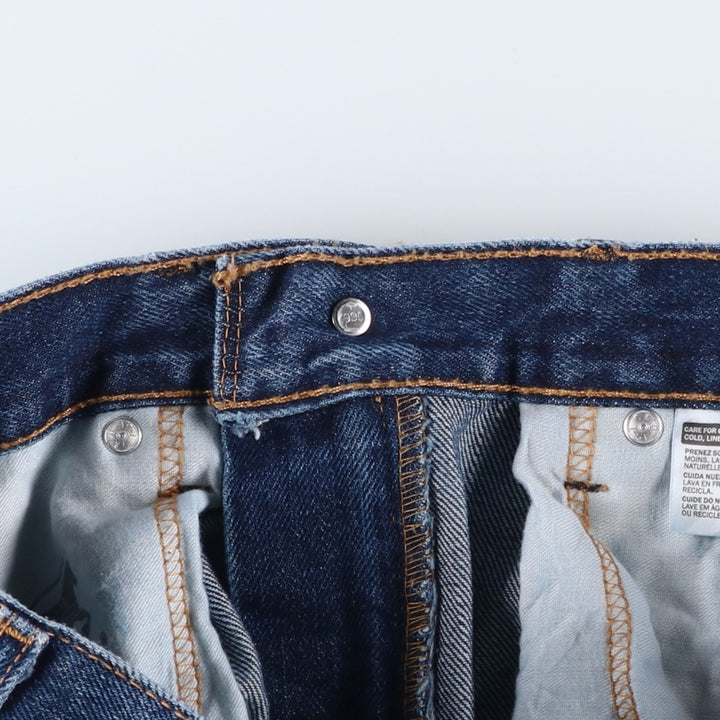 Levi's 505-4886 Straight Denim Pants, Men's, Size W34 cotton blue type Vintage Second Hand