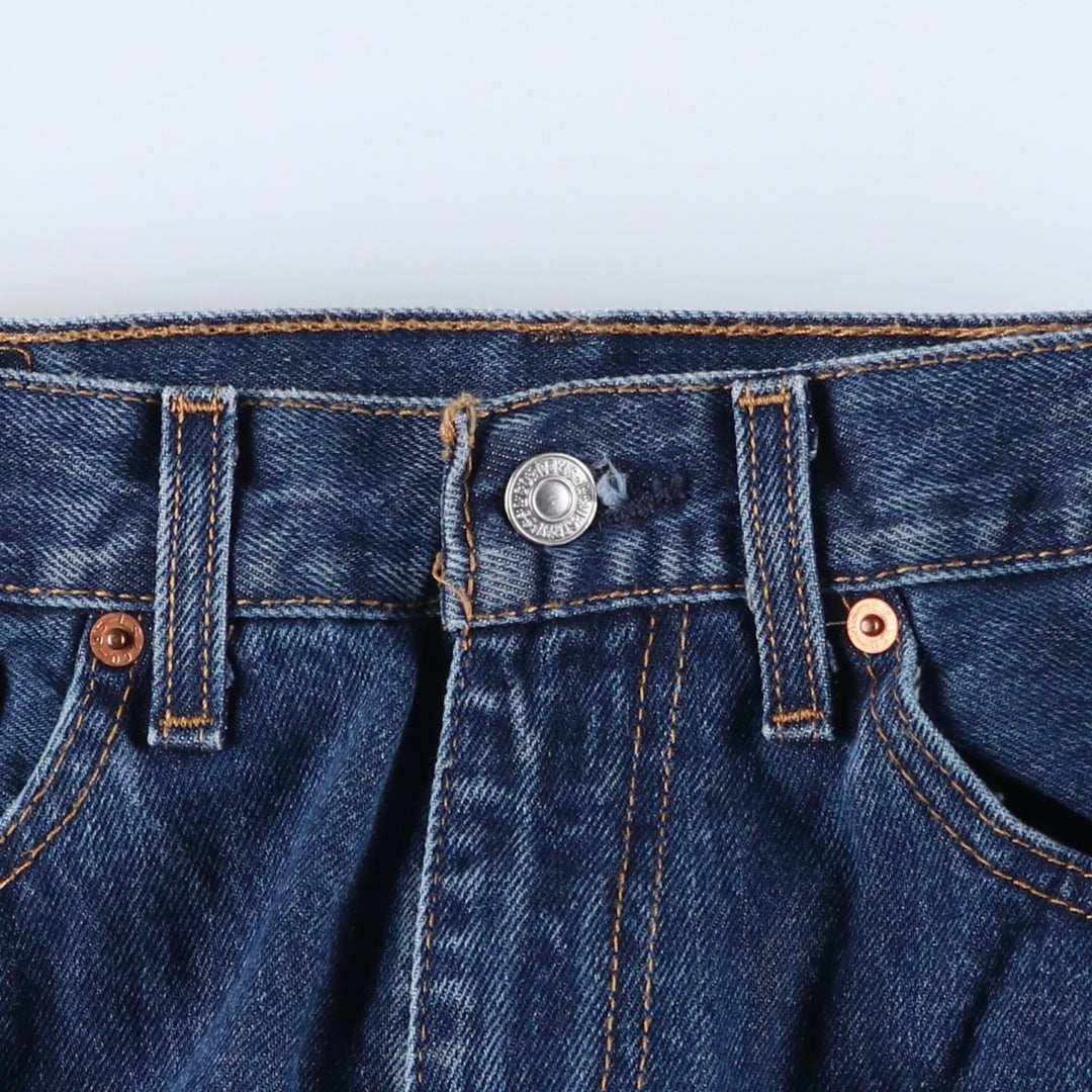 Levi's 505-4886 Straight Denim Pants, Men's, Size W34 cotton blue type Vintage Second Hand