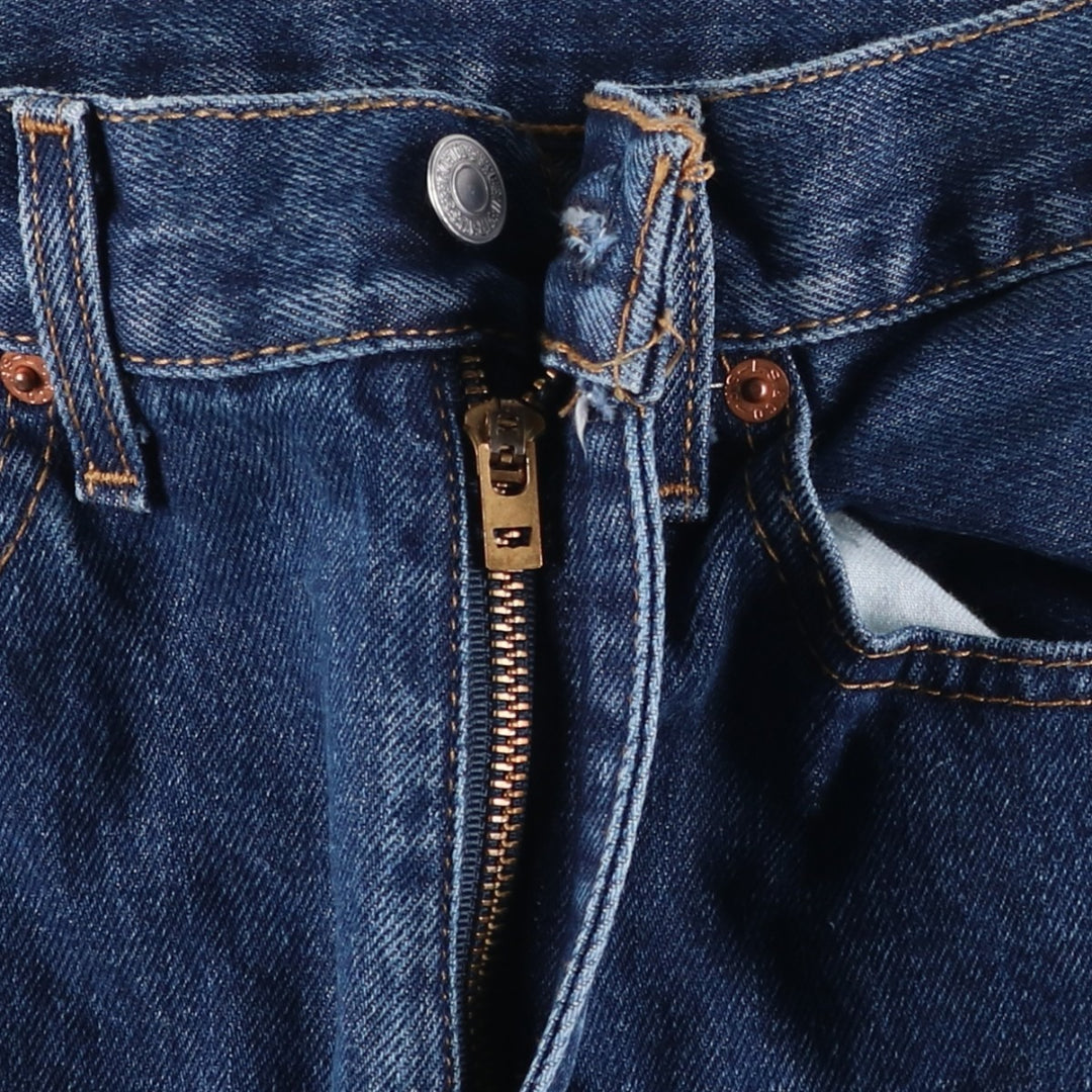 Levi's 505-4886 Straight Denim Pants, Men's, Size W34 cotton blue type Vintage Second Hand
