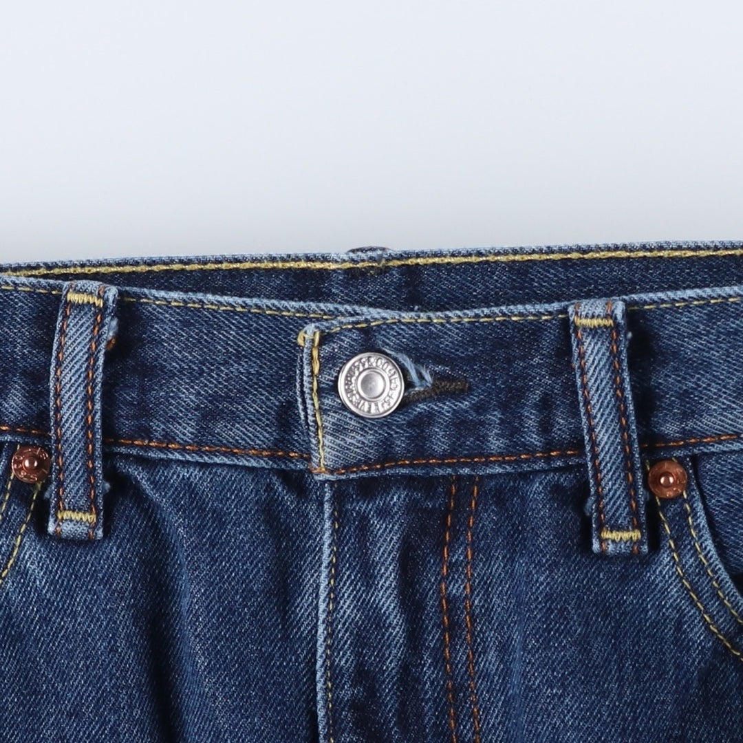 Levi's 505-4886 Straight Denim Pants, Men's, Size W37 cotton blue type Vintage Second Hand