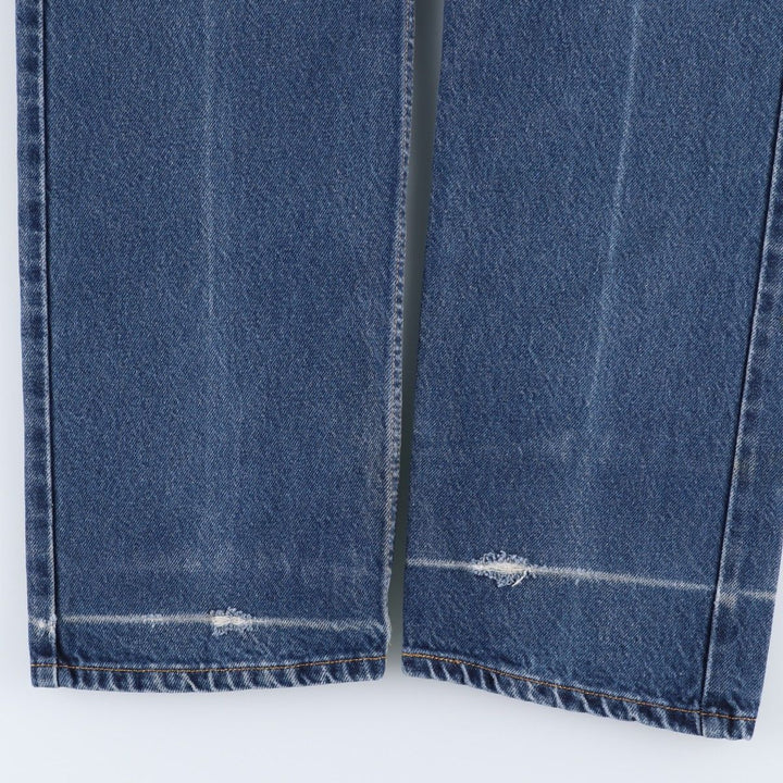 Levi's 505 REGULAR FIT tapered denim pants for men, size w34 cotton blue type Vintage Second Hand