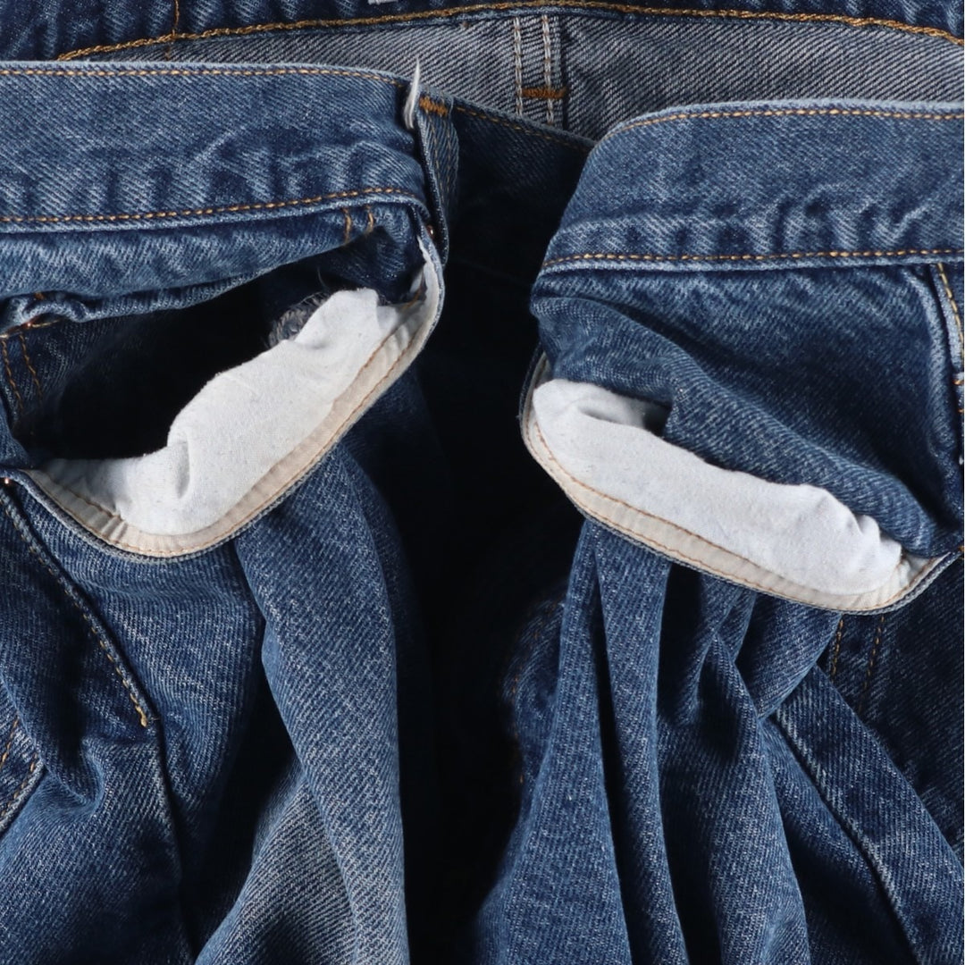 Levi's 505 REGULAR FIT tapered denim pants for men, size w34 cotton blue type Vintage Second Hand