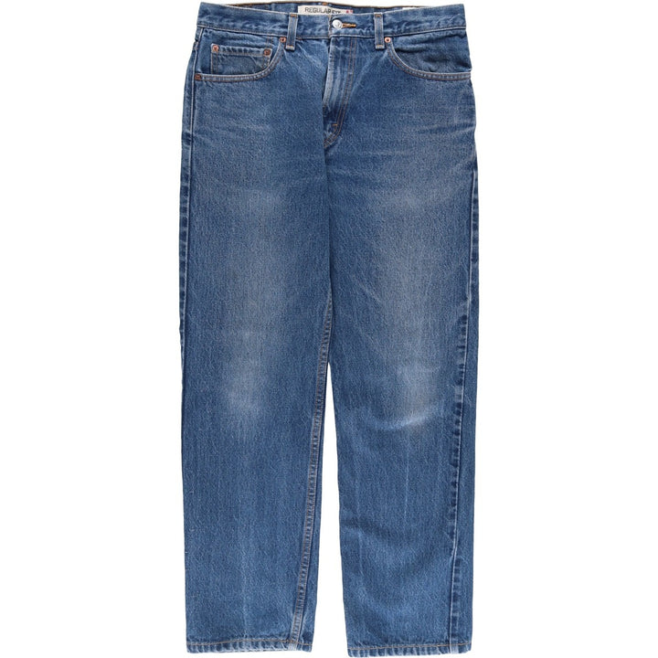 Levi's 505 REGULAR FIT tapered denim pants for men, size w33 cotton blue type Vintage Second Hand
