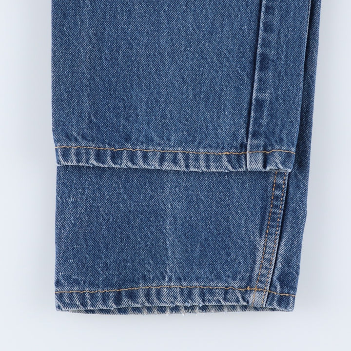 Levi's 505 REGULAR FIT tapered denim pants for men, size w33 cotton blue type Vintage Second Hand