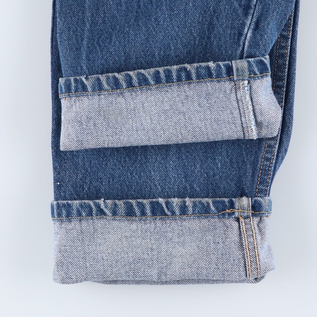 Levi's 505 REGULAR FIT tapered denim pants for men, size w33 cotton blue type Vintage Second Hand