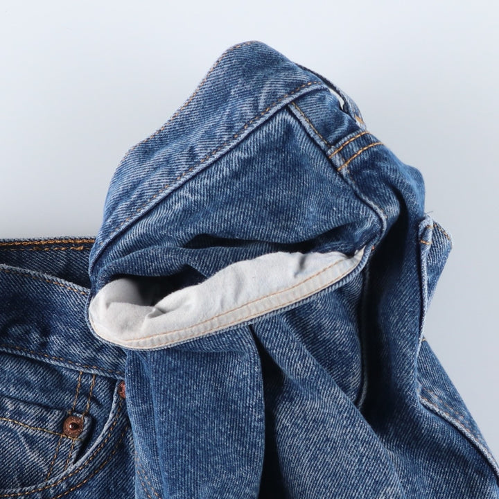 Levi's 505 REGULAR FIT tapered denim pants for men, size w33 cotton blue type Vintage Second Hand
