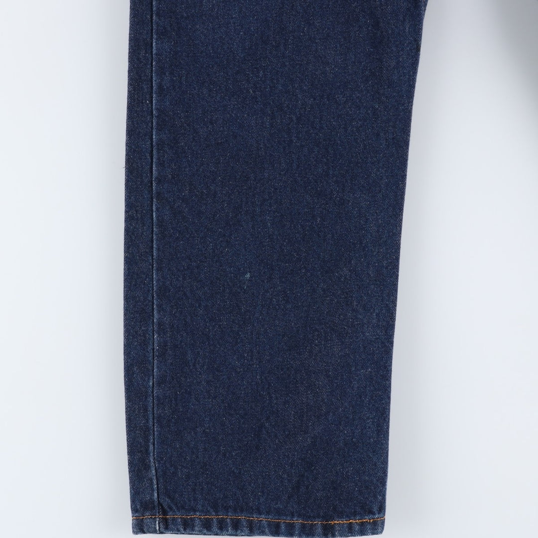 Levi's 505 Regular Fit Tapered Denim Pants, Men's, Size 38 cotton Navy blue Vintage Second Hand
