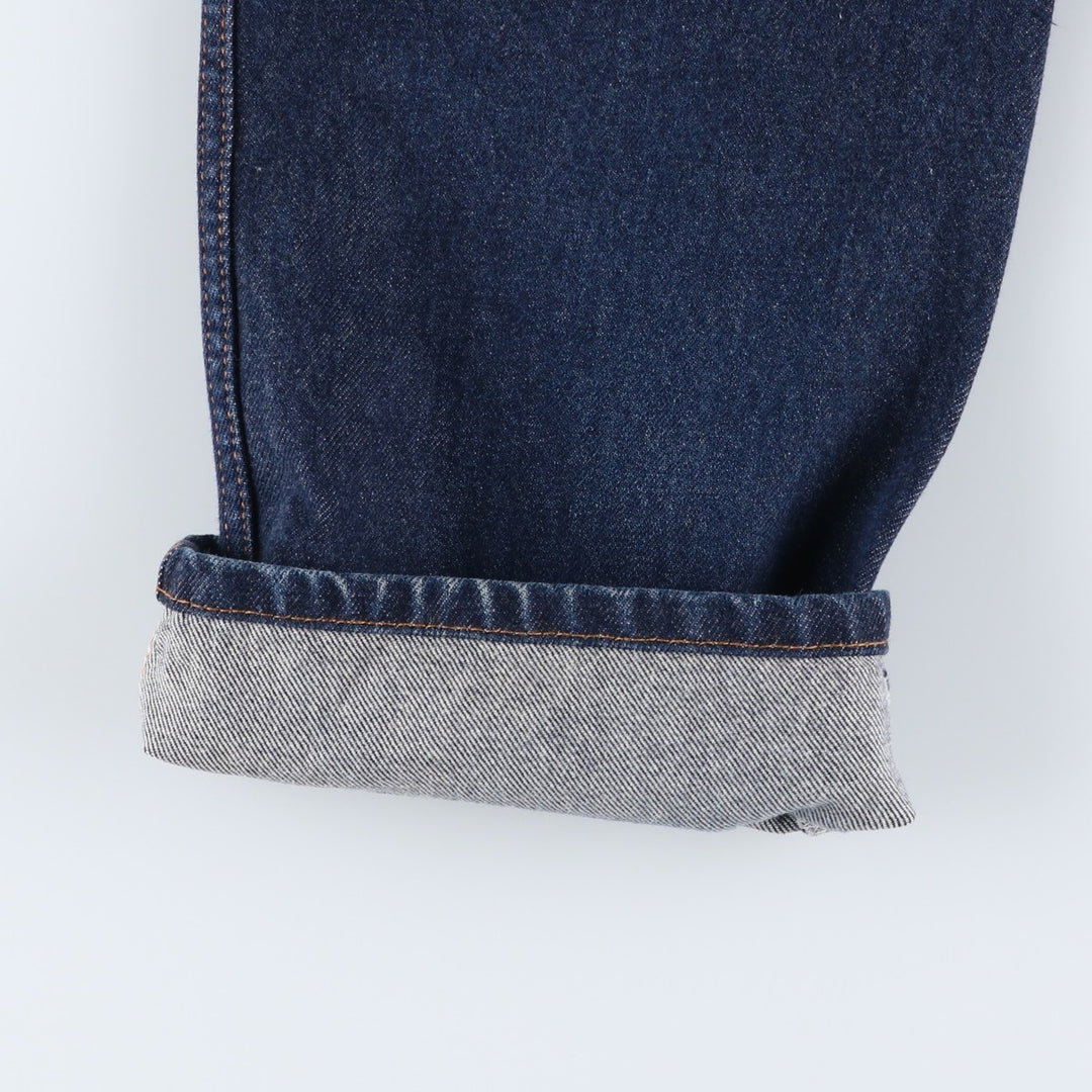 Levi's 505 Regular Fit Tapered Denim Pants, Men's, Size 38 cotton Navy blue Vintage Second Hand