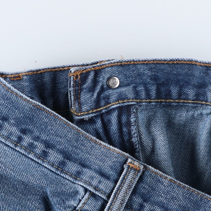Levi's 505 REGULAR FIT tapered denim pants for men, size w35 cotton blue type Vintage Second Hand