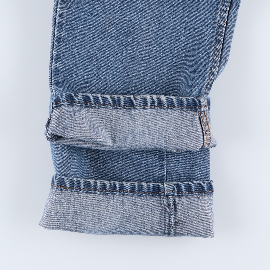 Levi's 505 REGULAR FIT tapered denim pants for men, size w35 cotton blue type Vintage Second Hand