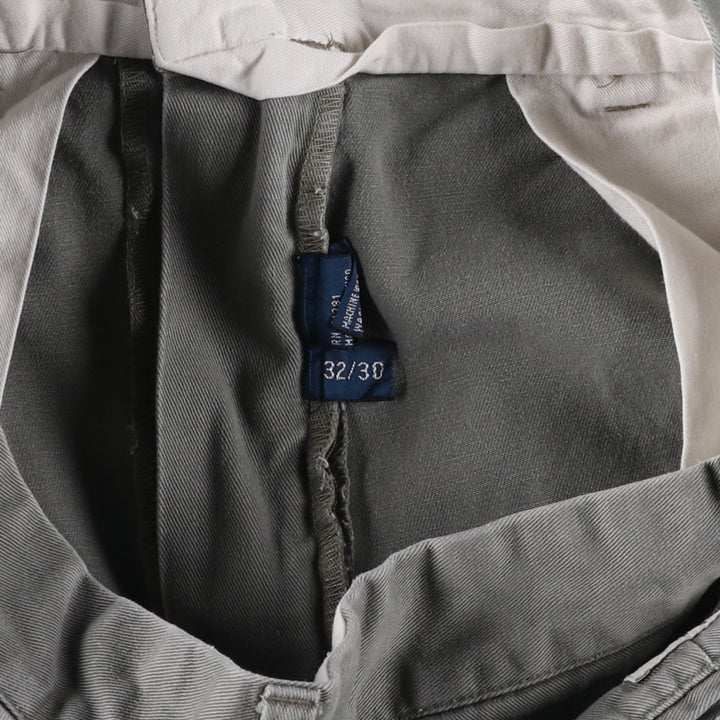 Ralph Lauren POLO by Ralph Lauren ANDREW PANT Two-pleat Chino Pants Men's W30 equivalent cotton Khaki type Vintage Second Hand