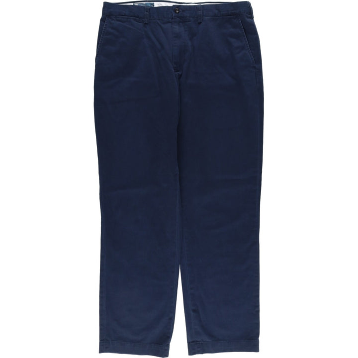 Ralph Lauren POLO by Ralph Lauren PRESTON PANT Chino pants for men, equivalent to w37 cotton navy blue type Vintage Second Hand