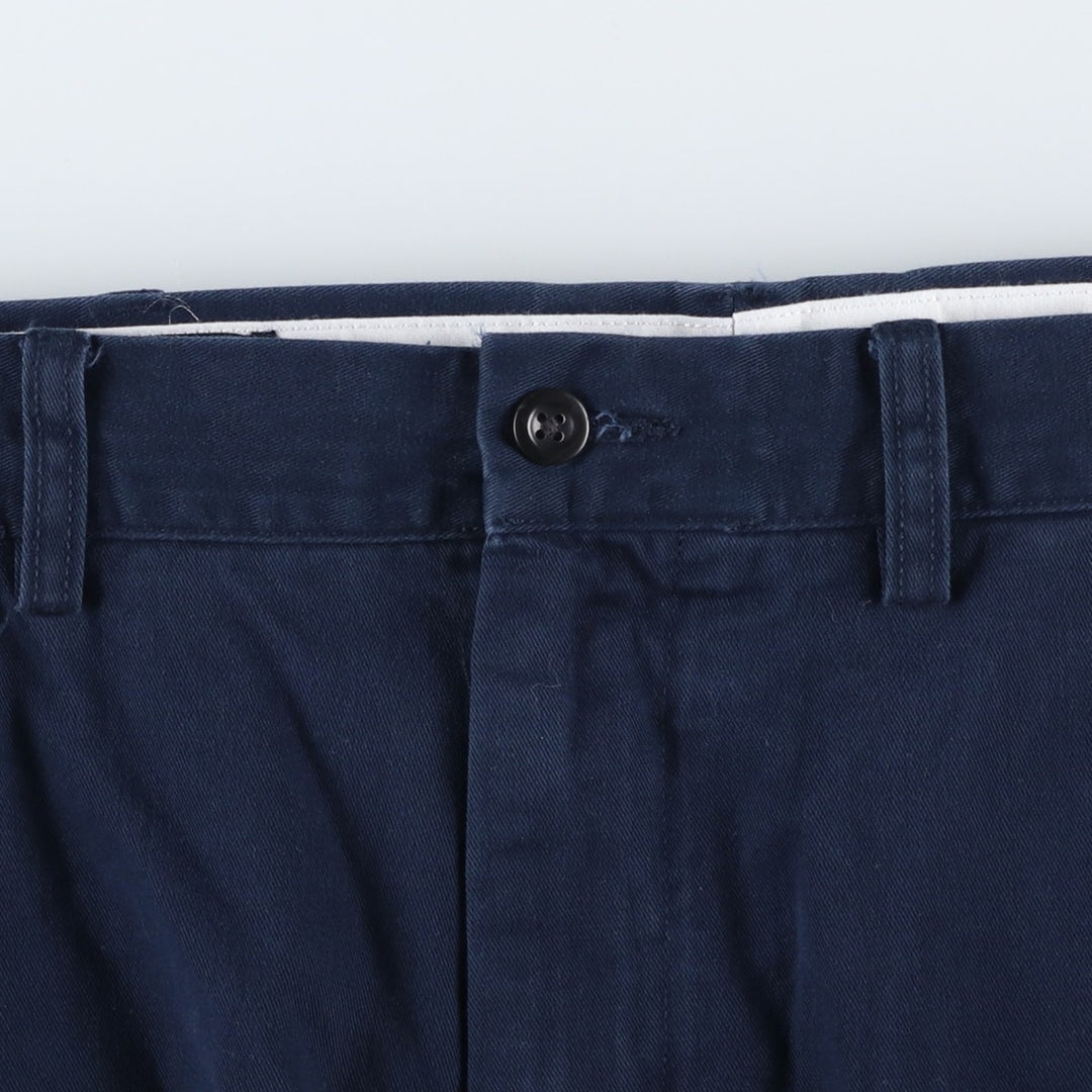 Ralph Lauren POLO by Ralph Lauren PRESTON PANT Chino pants for men, equivalent to w37 cotton navy blue type Vintage Second Hand