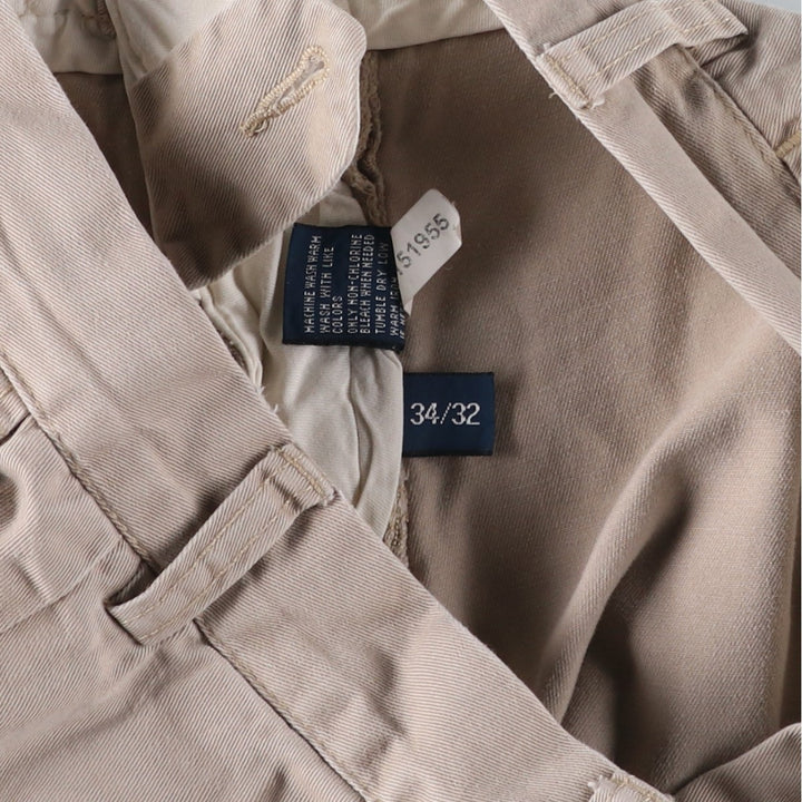 Ralph Lauren POLO by Ralph Lauren PROSPECT PANT Chino pants for men, equivalent to W32 cotton Beige type Vintage Second Hand